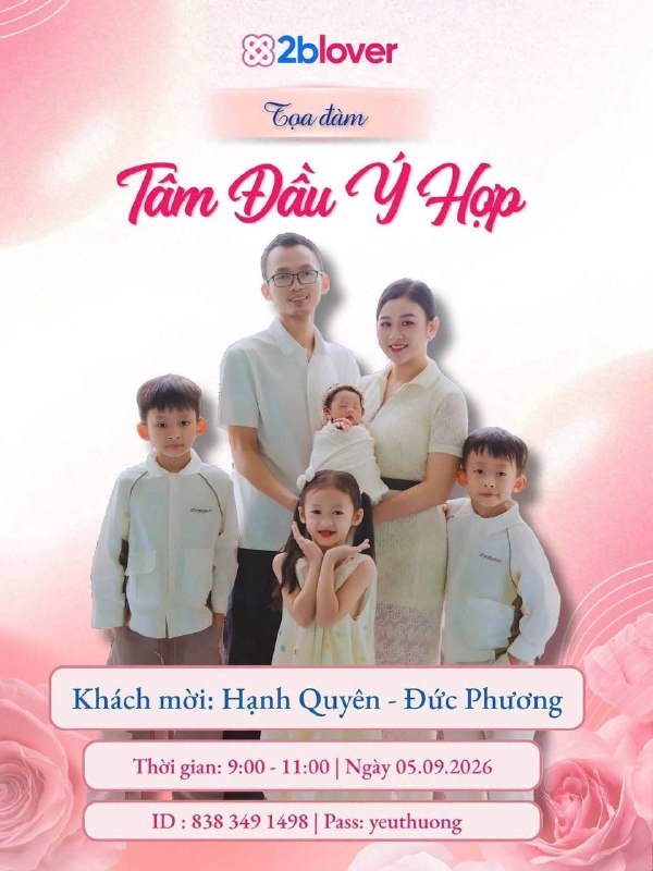 Tọa đàm: Tâm đầu ý hợp – Hạnh phúc từ sự thấu hiểu
